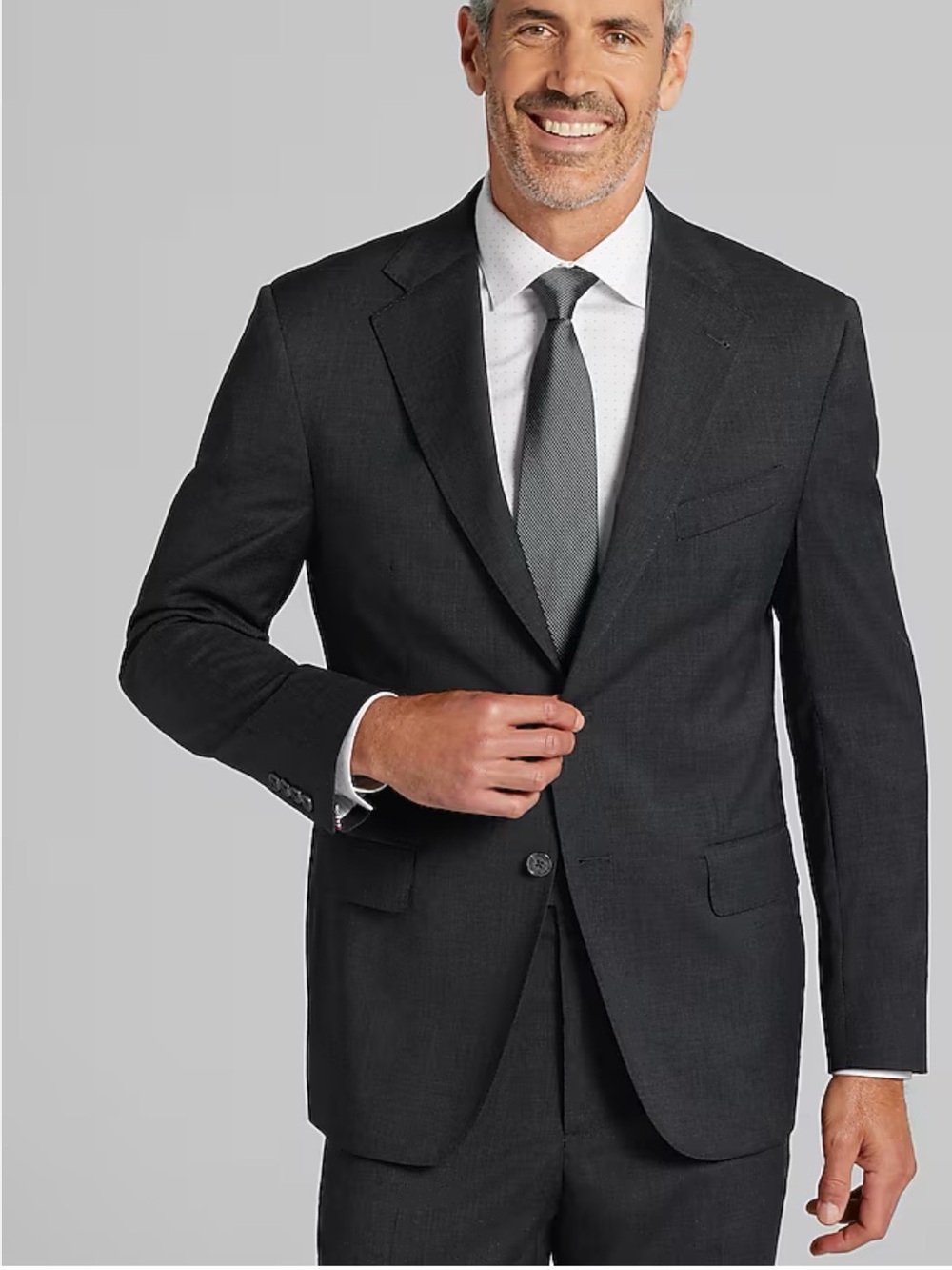Joseph Abboud wool 2 piece lined suit NWT size 41 made in USA